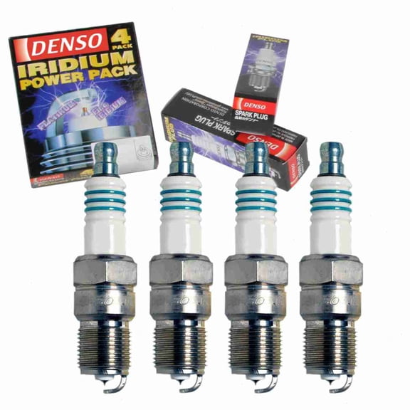 4 pc DENSO Iridium Power Spark Plugs compatible with Ford Ranger 2.0L 2.3L L4 1983-2011
