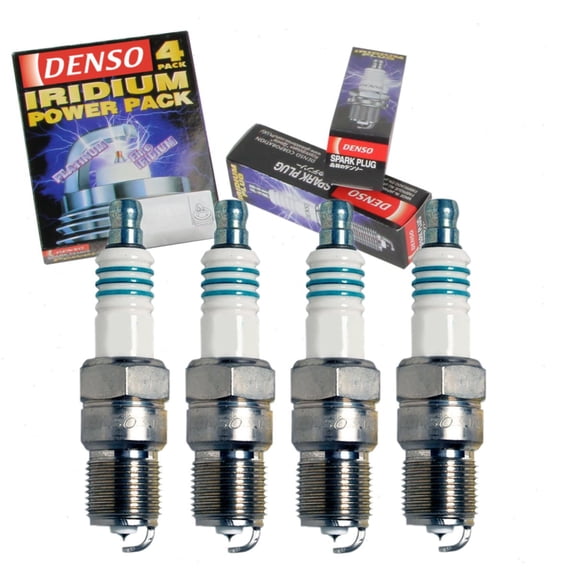 4 pc DENSO Iridium Power Spark Plugs compatible with Ford Ranger 2.0L 2.3L L4 1983-2011