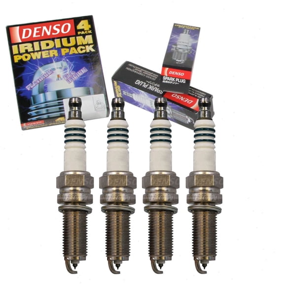 4 pc DENSO Iridium Power Spark Plugs compatible with Hyundai Tucson 2.0L L4 2014-2017