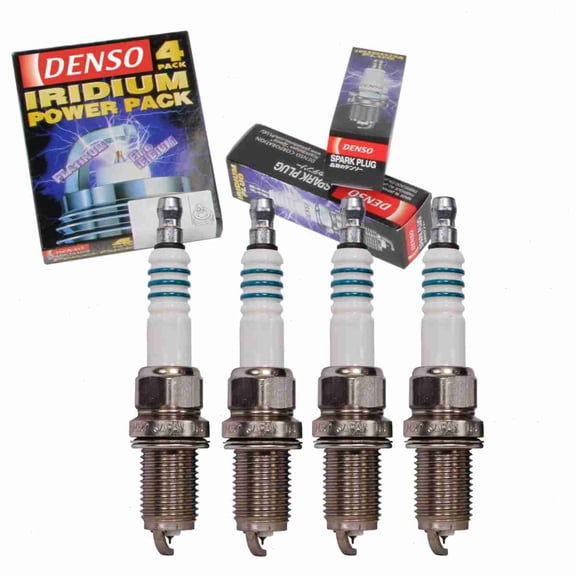4 pc DENSO Iridium Power Spark Plugs compatible with Scion iA 1.5L L4 2016