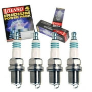 4 pc DENSO Iridium Power Spark Plugs compatible with Toyota Camry 2.2L 2.4L L4 1992-2011