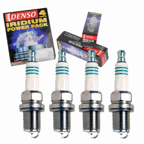 4 pc DENSO Iridium Power Spark Plugs compatible with Toyota RAV4 2.0L 2.4L L4 1996-2008