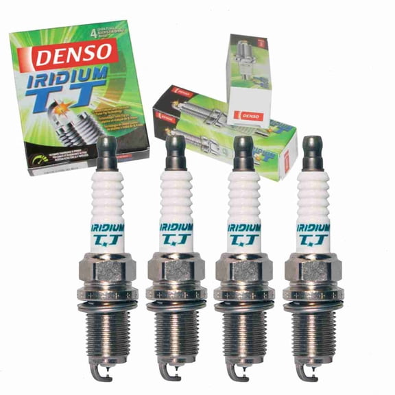 4 pc DENSO Iridium TT Spark Plugs compatible with Lexus NX300h 2.5L L4 2015-2017