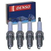 4 pc DENSO Spark Plugs compatible with Toyota Corolla 1.8L 2.4L L4 2005-2010