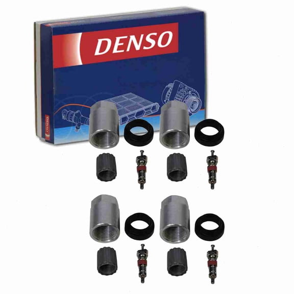 4 pc DENSO TPMS Sensor Service Kits compatible with Chevrolet Camaro 2012-2014