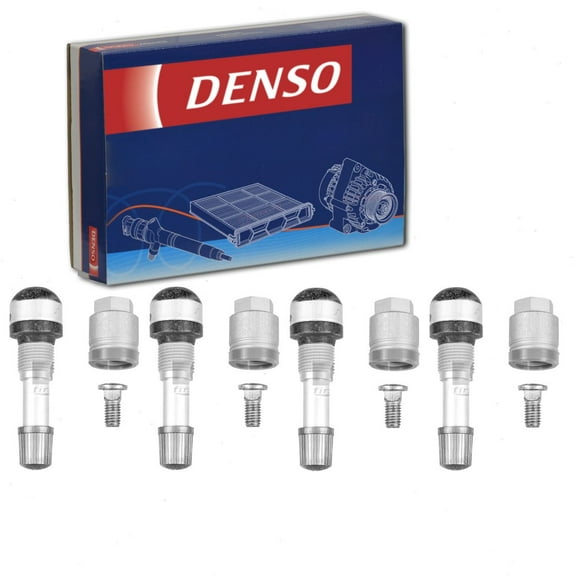 4 pc DENSO TPMS Sensor Service Kits compatible with Kia Optima 2005-2010 - 49-Mm