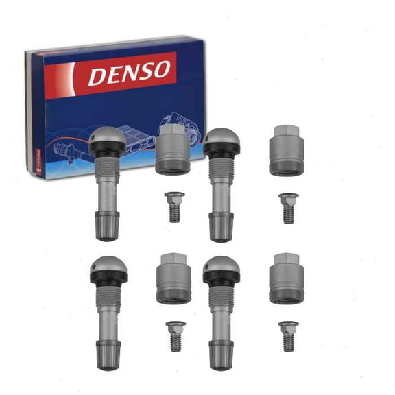 4 pc DENSO TPMS Sensor Service Kits compatible with Porsche Cayenne 2003-2017 - 43-Mm