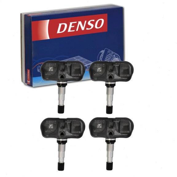 4 pc DENSO TPMS Sensors compatible with Toyota Corolla 2007-2013