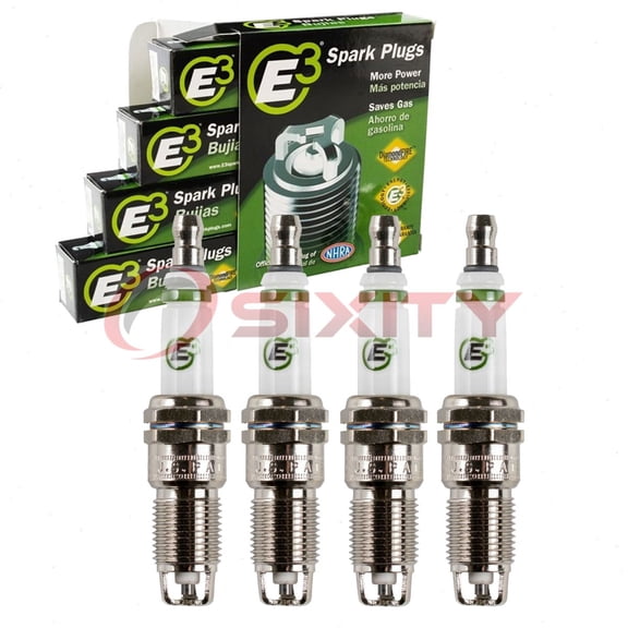 4 pc E3.53 E3 Spark Plugs compatible with 103 1094 115 12 14 15 20 2238 2304 2885 3 304 3186 3344 3346 3403 3488 3526 3689 3690 4005 4011 4041 405FM1 41104 4177 41812 41900 41902 41904 41906 41907