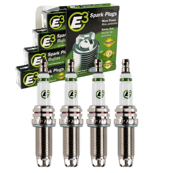 4 pc E3 Spark Plugs compatible with Kia Optima 2.4L L4 2009-2010
