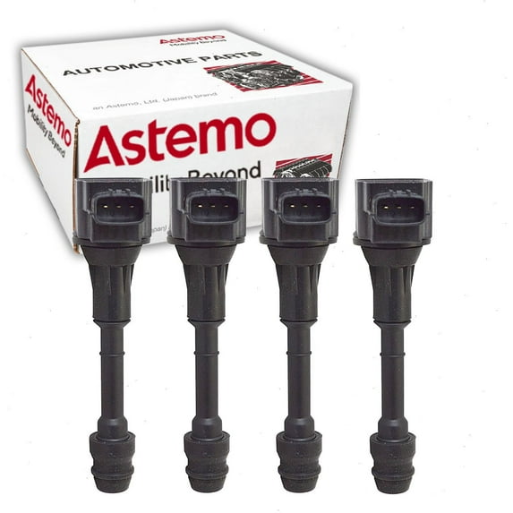 4 pc Hitachi IGC0008 Ignition Coils compatible with 22448-8H300 22448-8H310 22448-8H311 22448-8H314 22448-8H315 49009 5026 C-645 C1398 C645M4 E380 GN10219 UF350 UF350T