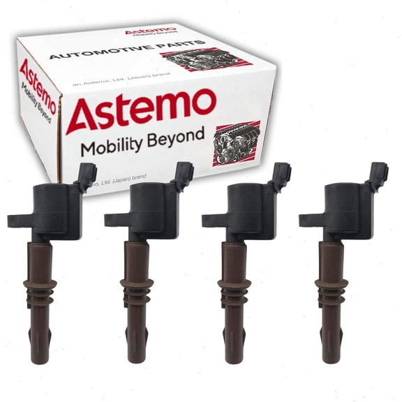 4 pc Hitachi IGC0117 Ignition Coils for 8L3Z12029A Spark Plug Wire Boot Fits select: 2010 FORD F150 SUPERCREW, 2008-2009 FORD F150