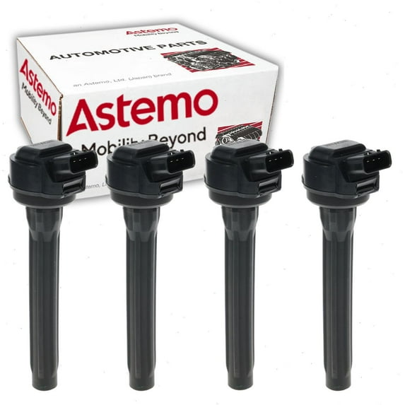 4 pc Hitachi IGC0214 Ignition Coils compatible with 90919-A2013 GN10908