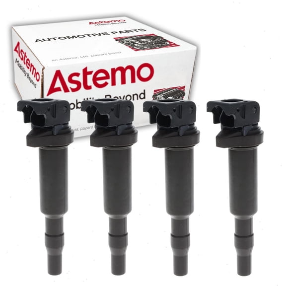 4 pc Hitachi Ignition Coils compatible with BMW 328i GT xDrive 2.0L L4 2014-2016