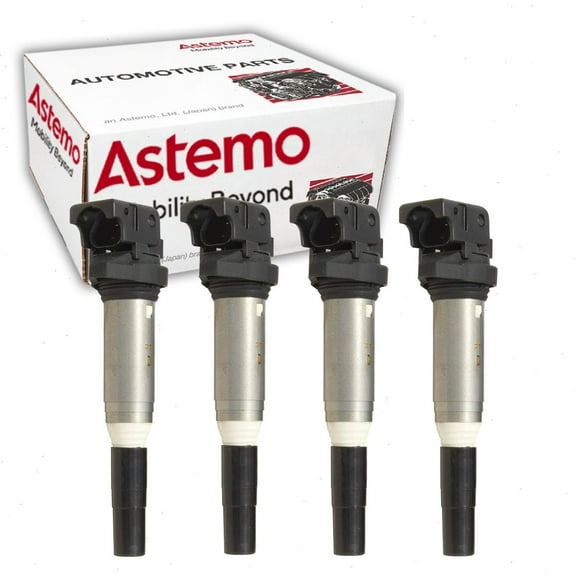 4 pc Hitachi Ignition Coils compatible with BMW 328i xDrive 2.0L L4 2013-2016