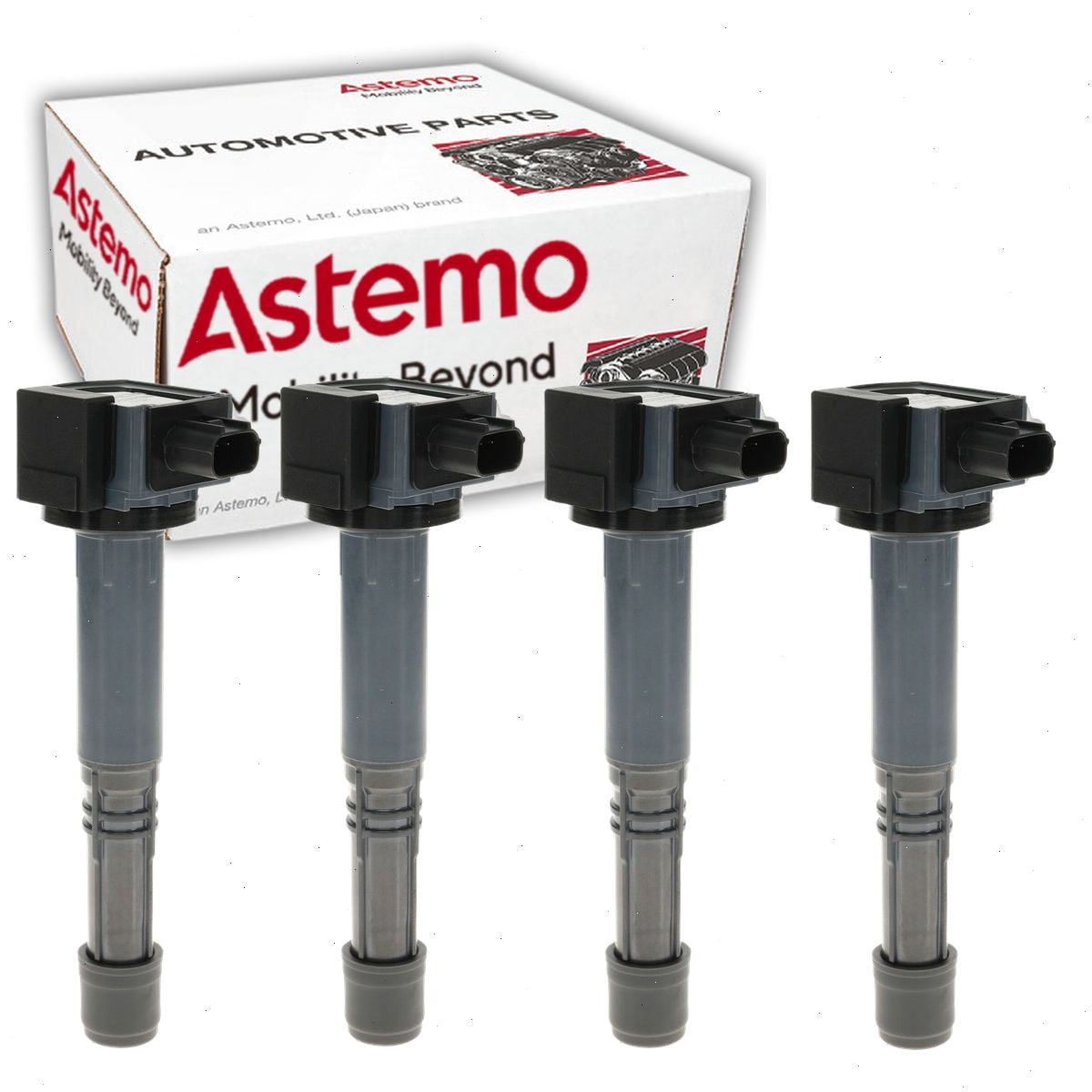 4 pc Hitachi Ignition Coils compatible with Honda Accord 2.4L L4