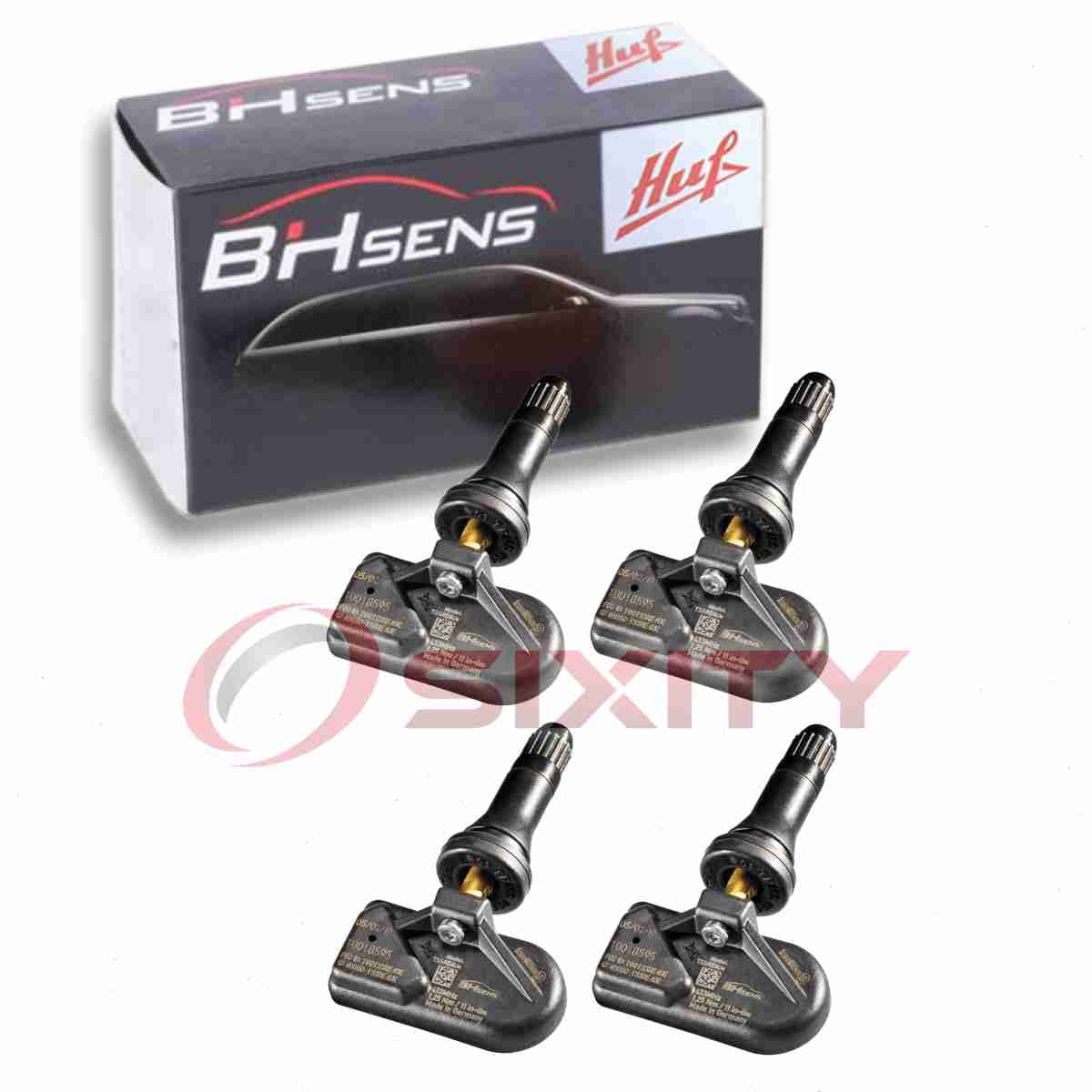 4 pc Huf RDE027V21 TPMS Sensors for Tire Pressure Monitoring System