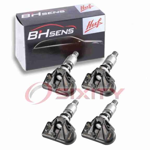 4 pc Huf RDE036V21 TPMS Sensors for Tire Pressure Monitoring System Wheel