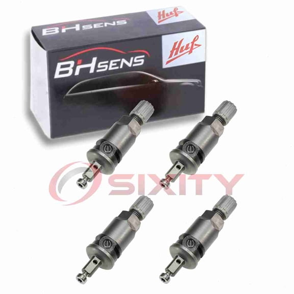 4 pc Huf RDV038 TPMS Valve Stems for Tire Pressure Monitoring System Wheel