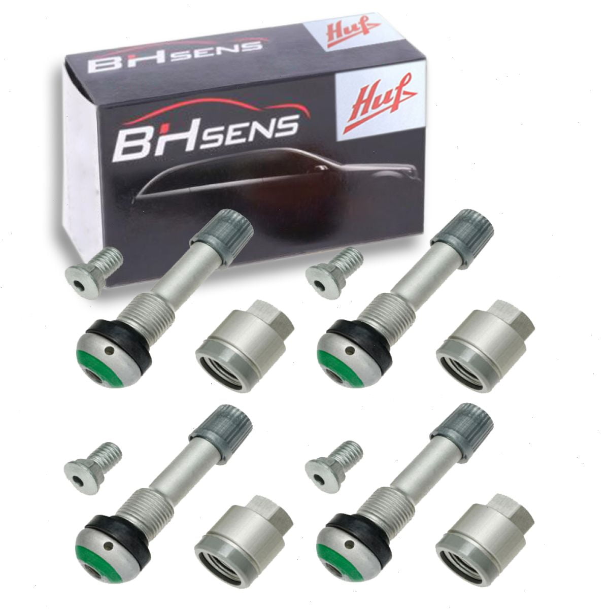 4 pc Huf TPMS Sensor Service Kits compatible with BMW 320i 20132014