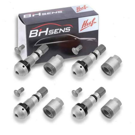4 pc Huf TPMS Sensor Service Kits compatible with Maserati GranTurismo 2008-2013