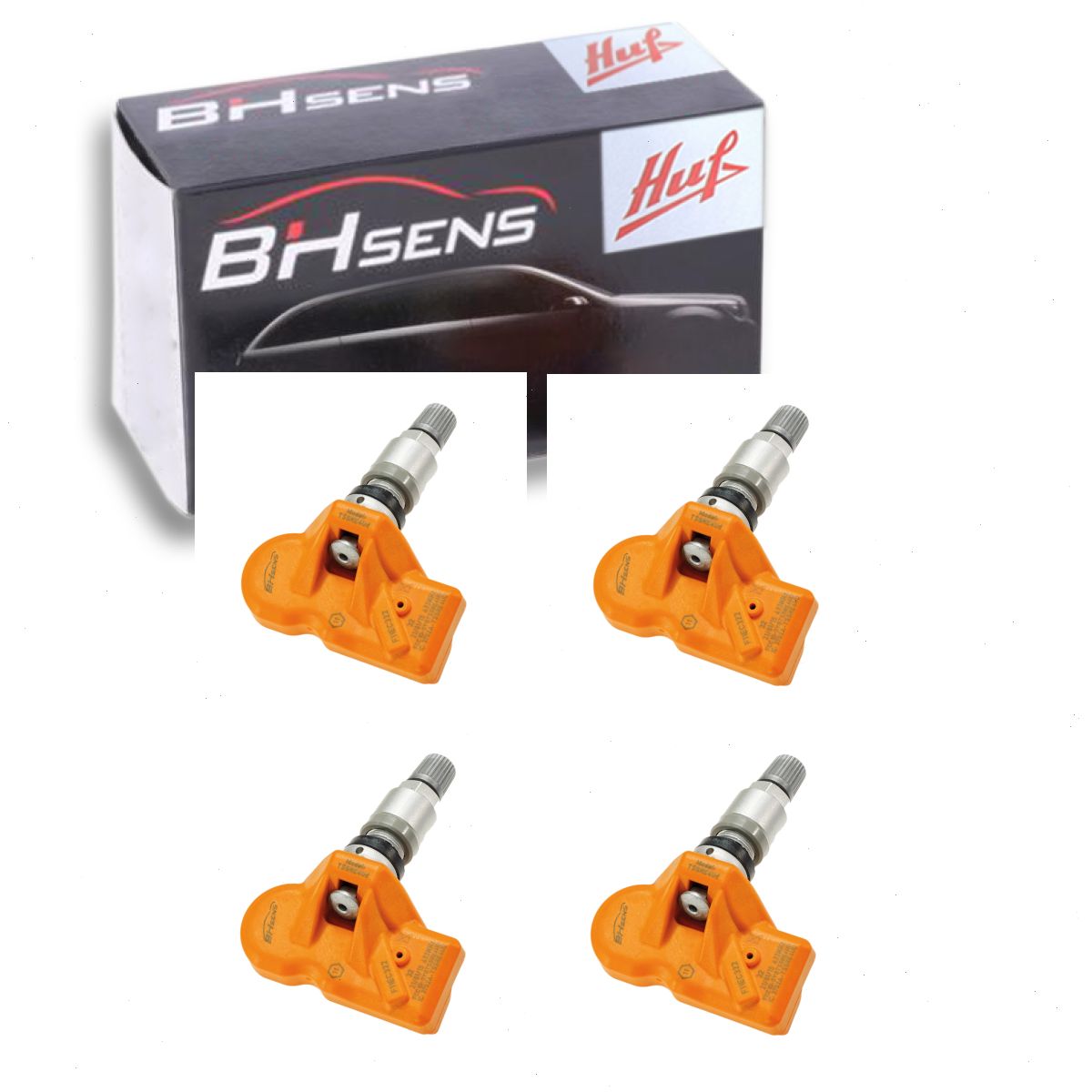 4 pc Huf TPMS Sensors compatible with BMW 335is 20112012