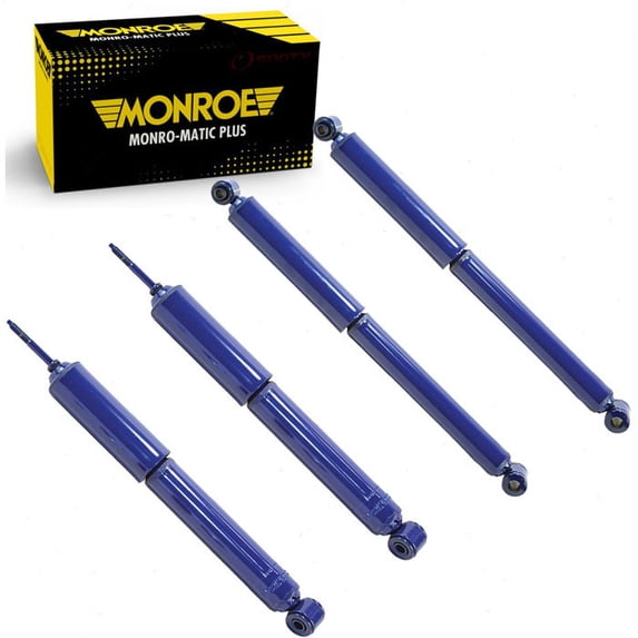 4 pc Front Rear Shock Absorbers compatible with Dodge Coronet 1965-1972