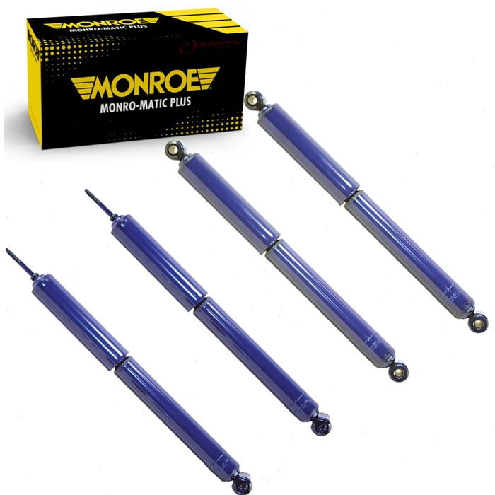 4 pc Monroe Front Rear MonroMatic Plus Shock Absorbers compatible with
