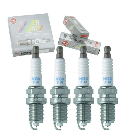 4 pc NGK 1314 Laser Iridium Spark Plugs for 12290-RSH-003 98079-5617V Ignition Wire Secondary