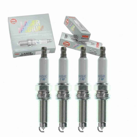 4 pc NGK 1961 Laser Iridium Spark Plugs for 101 905 622 7431 Ignition Wire Secondary