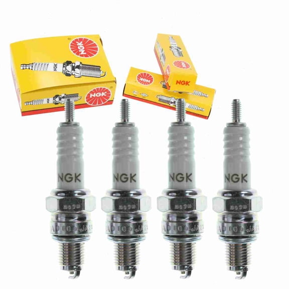 4 pc NGK 2168 Standard Spark Plugs for 09482-00317 90890-78064 92070-1131 98056-58717 Ignition Wire Secondary