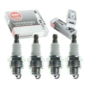 4 pc NGK 2218 V-Power Spark Plugs for 018-12718-200 2974 852 852-1 852ECO 852ECOS 852EZ 852S 92070-2115 E3.12 L8RTC L8RTF RCJ6Y W24MPR-U WSR4F Ignition Wire Secondary