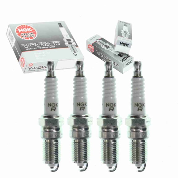 4 pc NGK 2238 V-Power Spark Plugs for 104 104BP 104DP2 105 106 106BP 1765180 1835078T 20 241229617 2R44LTS 3243 3244 3245 3246 3565 3724 3851857 3854399 3856759 401 401S 408C2 408S 4408 4408-2 5032