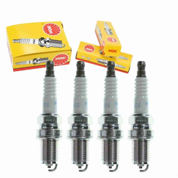 4 pc NGK 2330 Standard Spark Plugs for .K6RF .K6RTC 1765260 22401-12E16 22401-19V66 3007 3140 335 AGPR32C K6RF Q20PR-U Q20R-U Ignition Wire Secondary Fits select: 1987-1992 TOYOTA SUPRA
