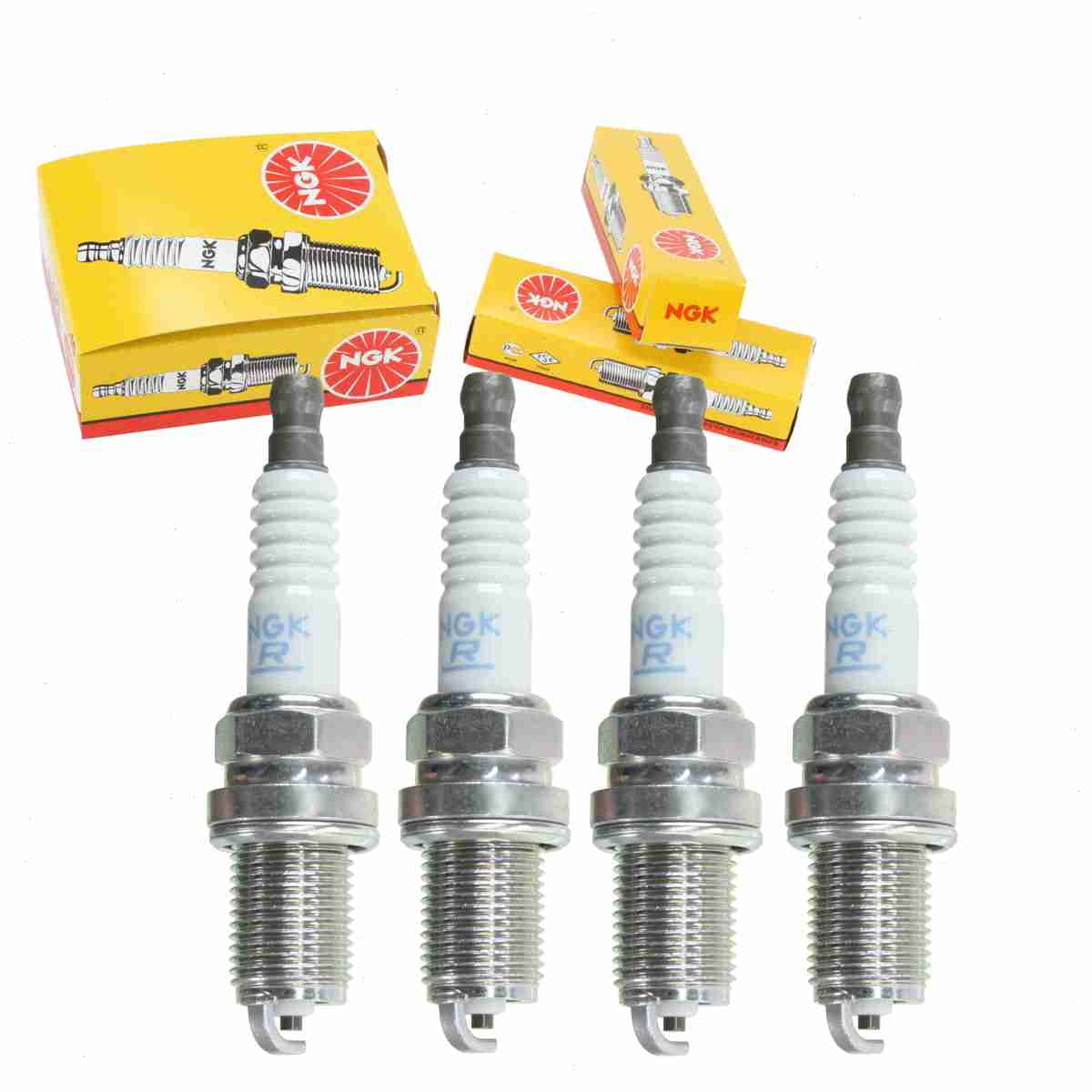 4 pc NGK 2382 Standard Spark Plugs for 04887031 1765269 18814-11051 ...