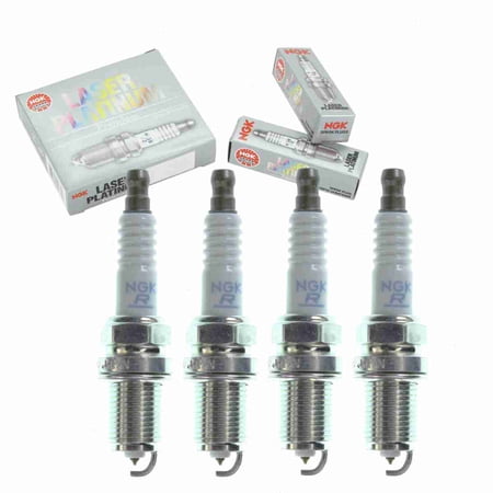 4 pc NGK 2761 Laser Platinum Spark Plugs for 1765300 4503 4701 7348 IK16TT KC11PYP PK16TT Ignition Wire Secondary Fits select: 1997-1999 JAGUAR XK8, 2000-2002 JAGUAR S-TYPE