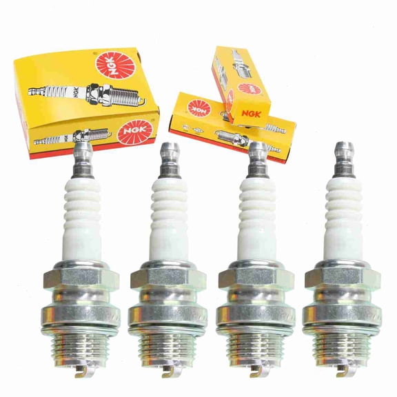 4 pc NGK 2910 Standard Spark Plugs for 10202-6771-6 2697 2775 3035 3116 375 376 377 378 386 5002 502 5088 509 514 515 516 523 526 541 549 555 564 625 7548 7549 991-1339-2361-00 B6 B6W B8 B8X B9 BR8