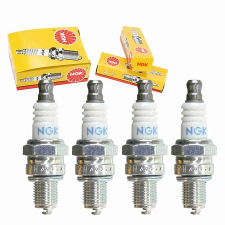 4 pc NGK 3066 Standard Spark Plugs for 965 965-1 AC7R E3.24 RZ7C TY26714 Ignition Wire Secondary