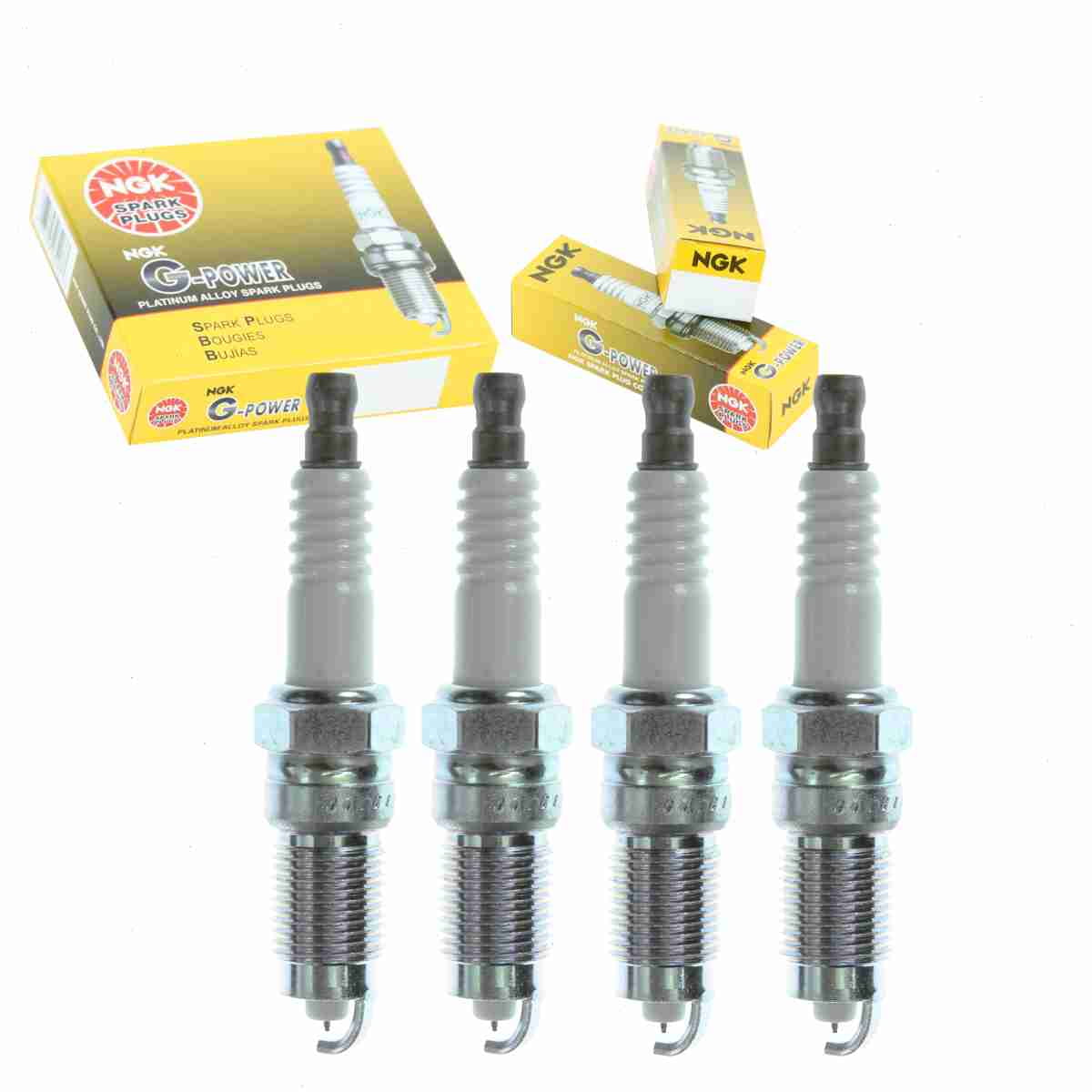 4 pc NGK 3716 G-Power Spark Plugs for 4013 4039 41-822 6213 6239 8120 AP2543 AP2544 AP2545 AP2546 AP5143 AP5144 AP5144DP2 AP5145 AP5145DP2 AP764 AP765 AP766 APP2544 APP2545 APP2546 APP5144 APP5144DP2