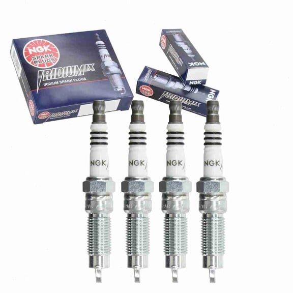4 pc NGK 372 Iridium IX Spark Plugs for Ignition Wire Secondary