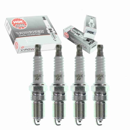 4 pc NGK 3951 V-Power Spark Plugs for 103 104 13 13C2 13S 1765268 1835108T 1835300T 1835318T 1835948T 1835974T 241-606 2R44LTS6 2R45LTS6 4013 41-600 41-601 41-606 4983 5023 5033 526 5613869 5614283