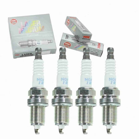 4 pc NGK 4095 Laser Iridium Spark Plugs for 31916-ZY3-003 3371 4508 92070-0007 FGR8LQI0 SKJ20CR-A8 VKJ20RZ-M11 Ignition Wire Secondary Fits select: 2002 DODGE RAM 1500, 2002-2004 JEEP GRAND CHEROKEE