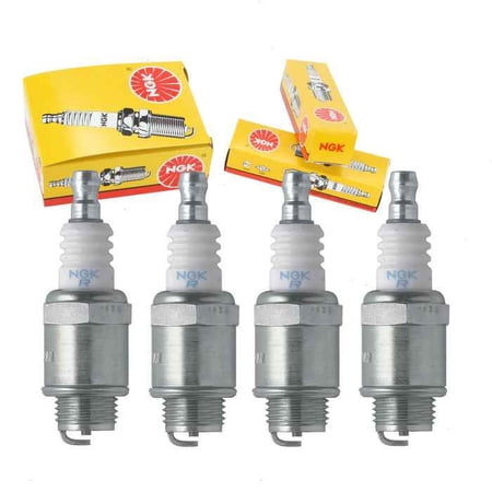 4 pc NGK 4452 Standard Spark Plugs for 92070-2103 Ignition Wire Secondary