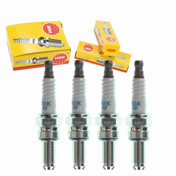 4 pc NGK 4455 Standard Spark Plugs for 759874 829981 8560146 MIU13363 UR6DE Ignition Wire Secondary