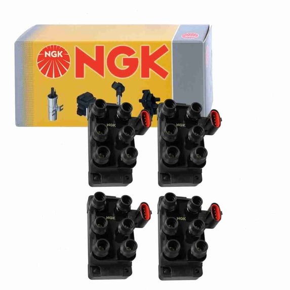 4 pc NGK 48850 Ignition Coils for 1415100 178-8421 2505-98326 36-1161 673-6014 88921257 DG451 DG456 DG535 E98 E98P E9SZ-12029-A F1SZ-12029-A F509 F518 F5SZ-12029-A F5SZ-12029-B F65Z-12029-B FD-488