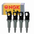 thumbnail image 1 of 4 pc NGK 49021 Ignition Coils for 00042 12 13 7 548 553 12 13 7 594 936 12137548553 12137594936 178-8480 2505-317709 36-8212 42 E1070 IC650 UF-570 UF570 ZS324 Spark Plug Wire Boot, 1 of 3