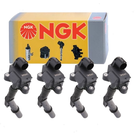 4 pc NGK 49110 Ignition Coils for 0 221 604 032 276 906 00 80 276 906 01 60 276 906 02 60 276 906 05 01 276 906 37 00 2769060080 2769060160 2769060260 2769060501 2769063700 E1157 E1171 E1241 E1306