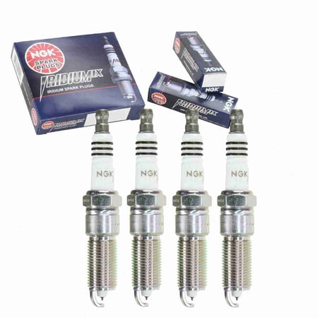 4 pc NGK 5107 Iridium IX Spark Plugs for ITL22 Ignition Wire Secondary