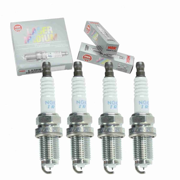 4 pc NGK 5266 Laser Iridium Spark Plugs for 3432 4504 4702 5352 9770 9807B-561BW 9807B561BWA0 IK20G IK20TT PK20TT RC6WYPB3 SKJ20DR-M11 Ignition Wire Secondary Fits select: 2006-2011 HONDA CIVIC