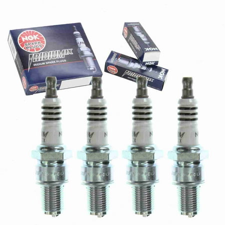 4 pc NGK 5886 Iridium IX Spark Plugs for Ignition Wire Secondary
